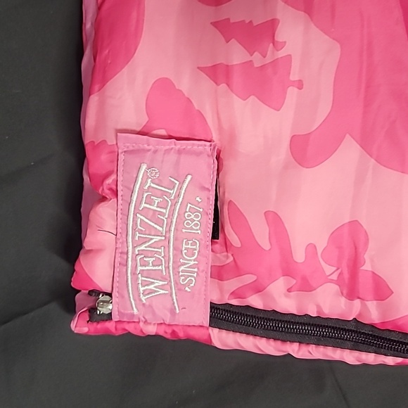 WENZEL Pink Moose Girls 40 Degree Sleeping Bag - Picture 9 of 12